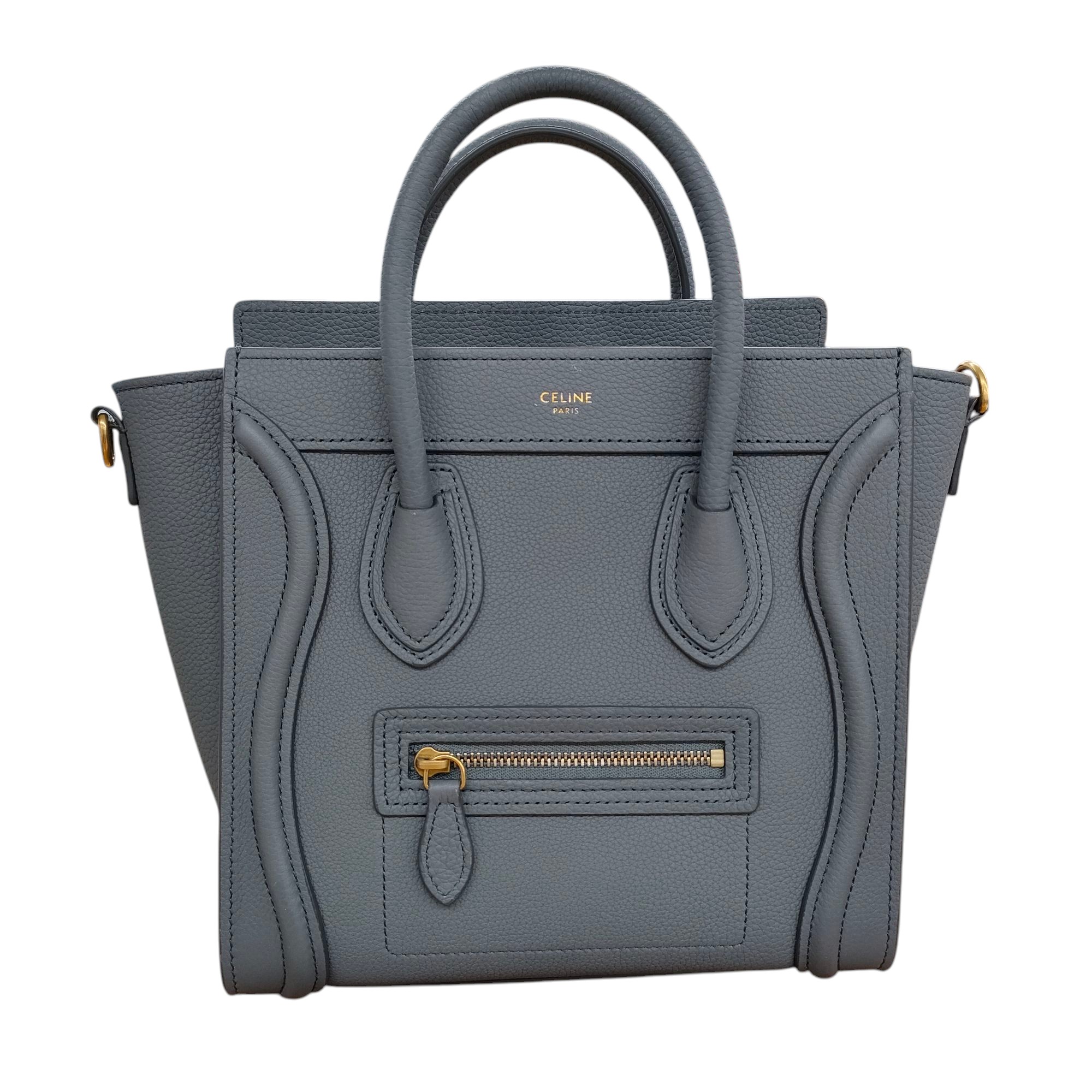 CELINE セリーぬ ラゲージ なの 2WAY ショルダーバッグ ハンドバッグ