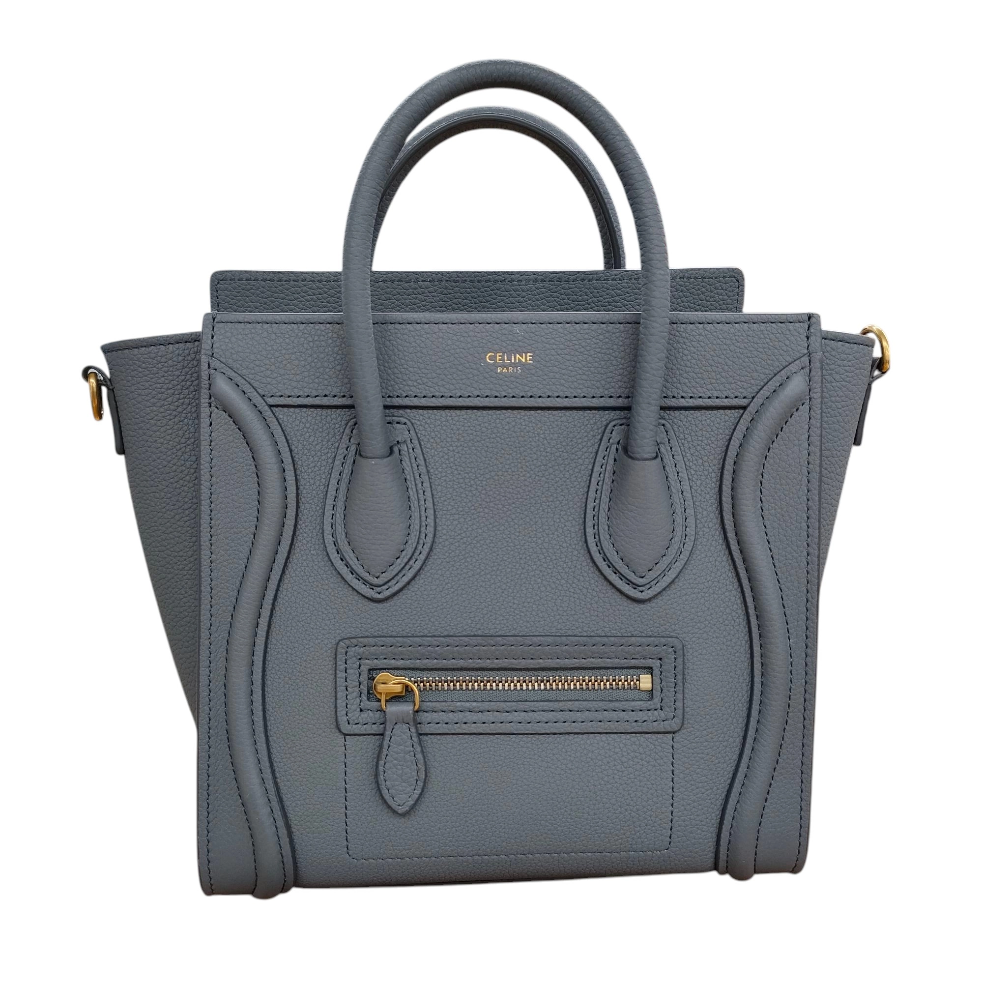 CELINE セリーぬ ラゲージ なの 2WAY ショルダーバッグ ハンドバッグ