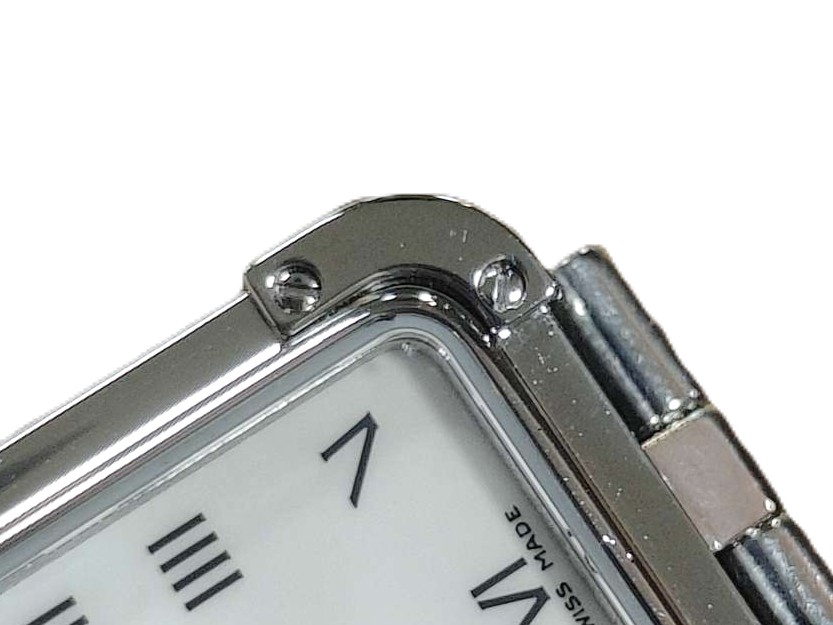 エルメス クロアジュール CR2.210 シェル クォーツ レディース 時計 HERMES エルメス クロアジュール 腕時計 ステンレススチール CR2