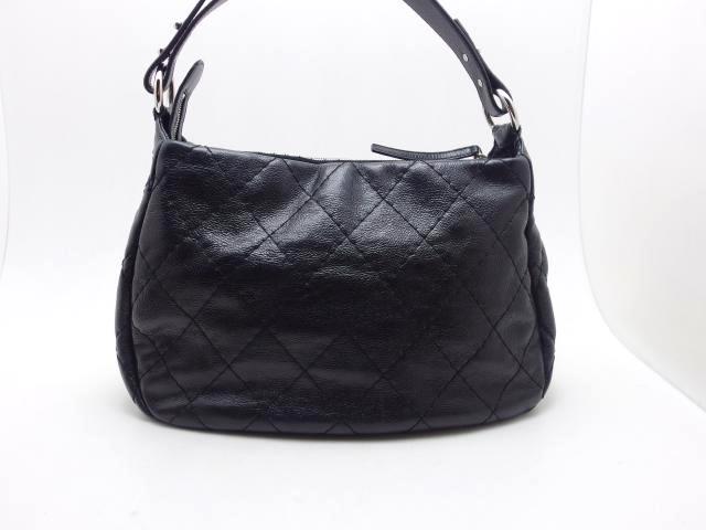CHANEL シャネル マトラッセ ステッチワンショルダー ブラック CHANEL シャネル マトラッセ ステッチワンショルダー ブラック