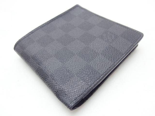 LOUIS VUITTON ポルトフォイユ・マルコ グラフィット 二つ折り