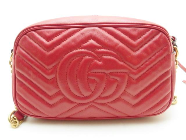 GUCCI グッチ GGマーモント 447632 キルティングスモールショルダー