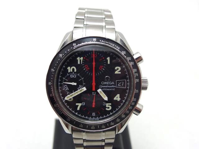 美品 オメガ 3513.5 スピードマスター 黒文字盤 SS 自動巻き 腕時計' OMEGA オメガ 時計 スピードマスターデイト マーク40 自動巻き