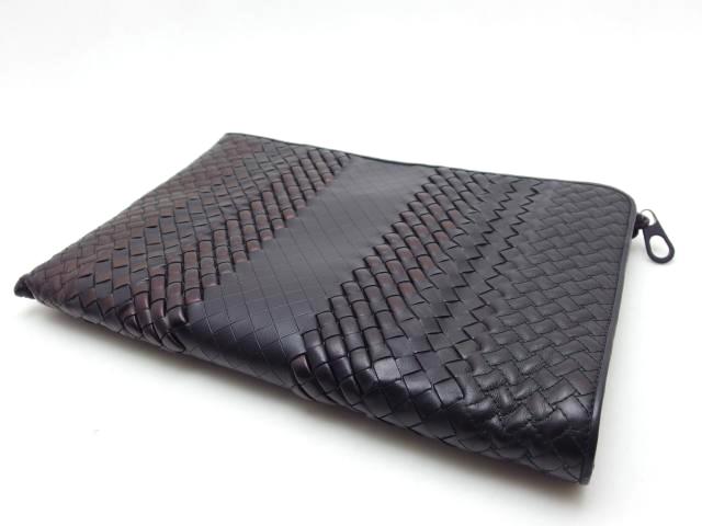 ボッテガ・ヴェネタ ダークブラウン クラッチバッグ BOTTEGA VENETA ボッテガヴェネタ クラッチバッグ ブランド
