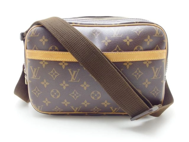 LOUIS VUITTON ルイヴィトン リポーターPM モノグラム ショルダー ...