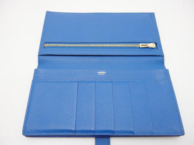 HERMES エルメス ベアンスフレ ヴォーエプソン ブルーゼリージュ HERMES エルメス ベアンスフレ ヴォーエプソン ブルーゼリージュ