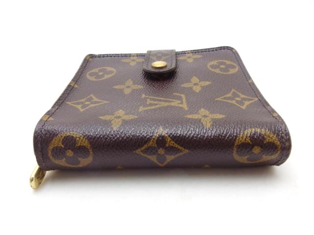 LOUIS　VUITTON　ルイヴィトン　コンパクト・ジップ　モノグラム　二つ折り財布【435】 image number 2