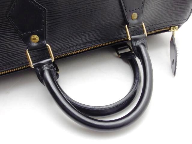 LOUIS VUITTON スピーディ30 エピ ノワール ハンドバッグ【435 LOUIS VUITTON スピーディ30 エピ ノワール ハンドバッグ【435