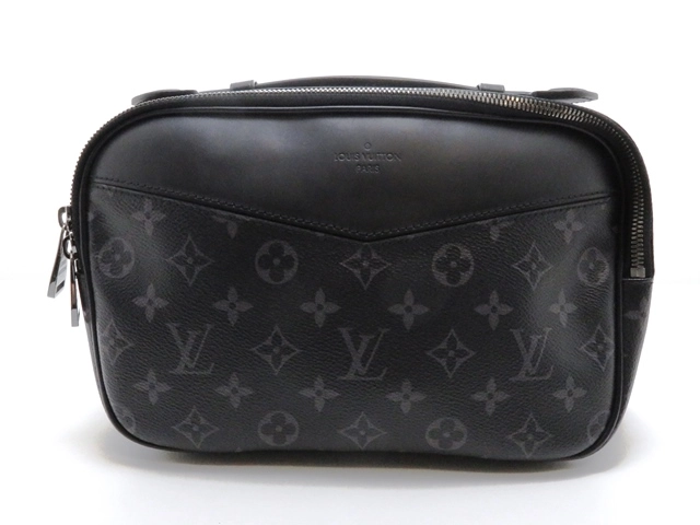 LOUIS VUITTON ボディバッグ モノグラム エクリプス バムバッグ 美-