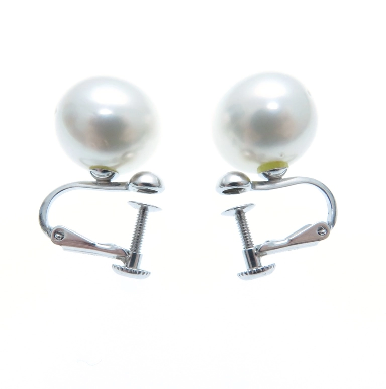 JWEWLRY　ノンブランドジュエリー　貴金属・宝石　ピアス　パール　K14ホワイトゴールド　約6.1g　2143000711533　【205】