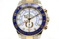 2022年　ROLEX　ロレックス　ヨットマスターⅡ　116681　PG/SS　オイスターブレスレット　レガッタクロノグラフ　メンズ　腕時計（2147400263326）【200】C