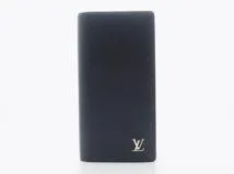 LOUIS VUITTON ルイヴィトン ポルトフォイユ・ブラザ 二つ折り長財布 タイガ ネイビー M30292 【437】  の購入なら「質」の大黒屋（公式）