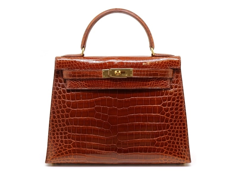 HERMES エルメス ケリー28 ショルダーバッグ ブラウン GP ゴールド金具 ポロサス □A刻 2120000288951【200】  の購入なら「質」の大黒屋（公式）