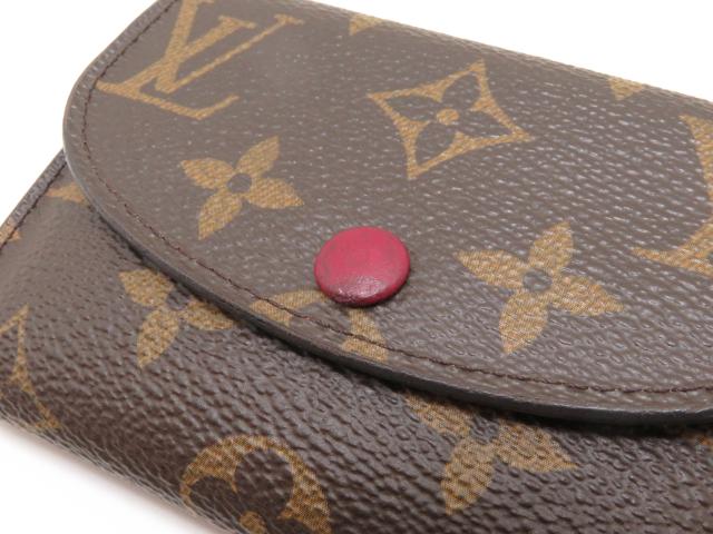 LOUIS VUITTON ルイヴィトン 財布 ポルトモネ・ロザリ モノグラム 