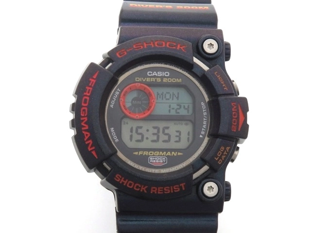 カシオG-SHOCKフロッグマン 毒蛙 スネークキラー GW-201-6JF - 腕時計 ...