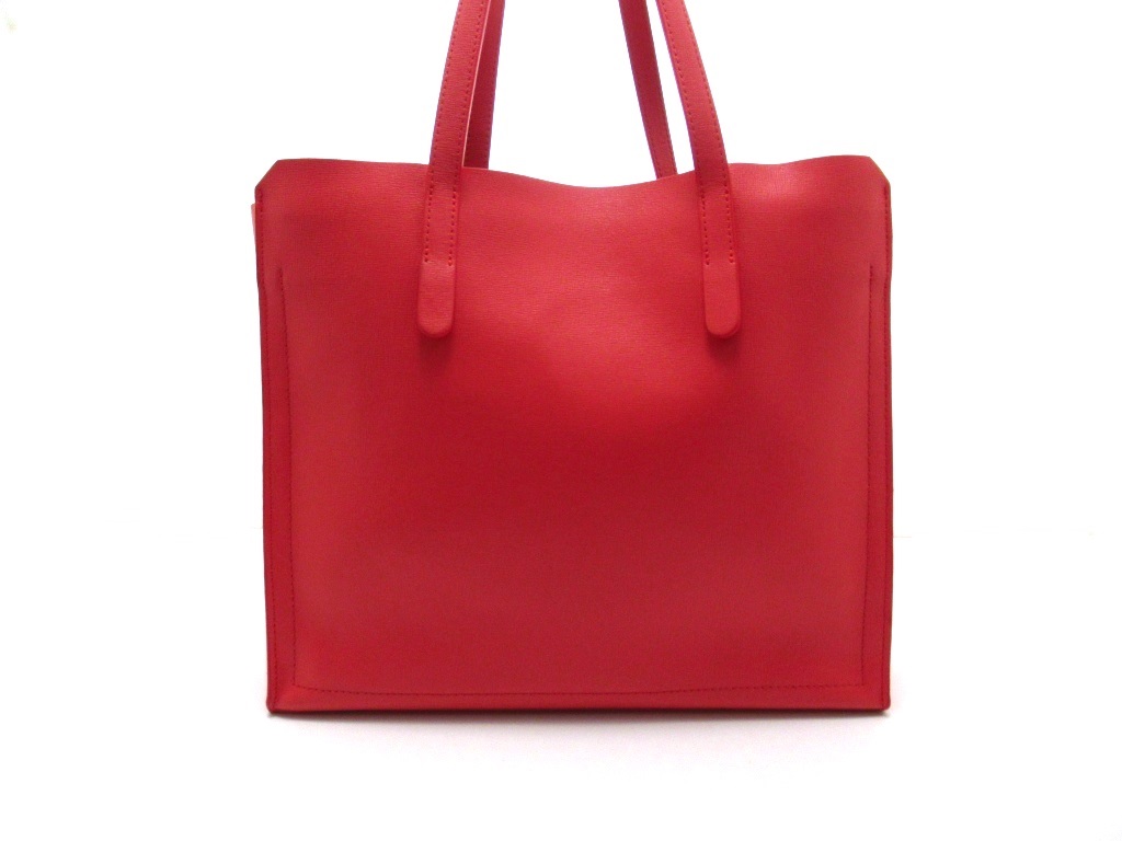 FURLA フルラ トートバッグ コーラルピンク カーフ 【432】 の