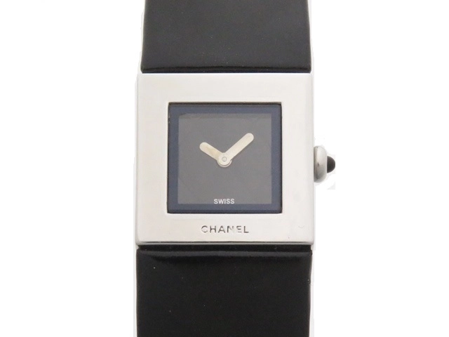 【ジャンク品】CHANEL シャネル マトラッセ 腕時計