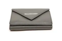 BALENCIAGA バレンシアガ 財布 ミニ ペーパーウォレット 3つ折り財布