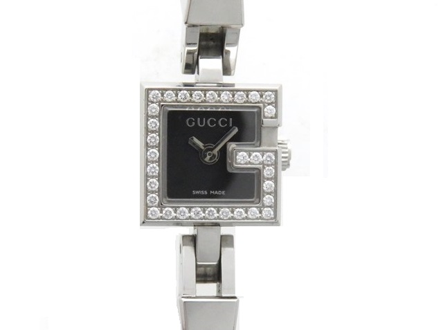 GUCCI グッチ 102 ダイヤベゼル Gロゴ Gミニ 腕時計 レディース 