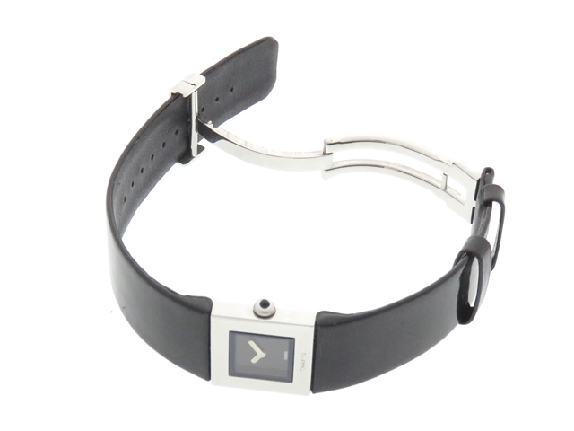 CHANEL シャネル マトラッセ 時計 SS パテントレザー レディース【434