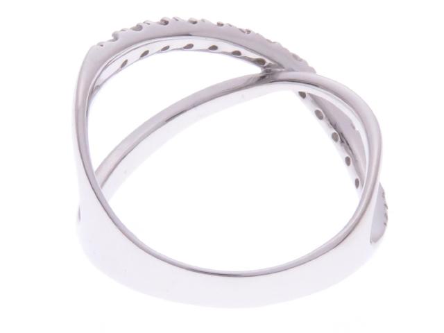 JEWELRY ノンブランドジュエリー ダイヤモンド リング K18WG D0.19ct