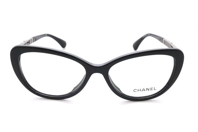 CHANEL シャネル メガネフレーム ブラック プラステック 3345-A c.501 眼鏡【436】の購入なら「質」の大黒屋（公式）