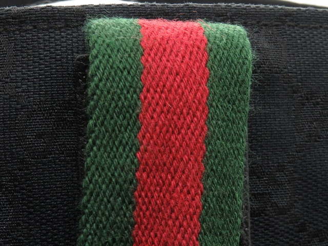 GUCCI グッチ シェリートートバッグ 131228 ブラック キャンパス GUCCI グッチ シェリートートバッグ 131228 ブラック キャンパス