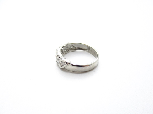 ダイヤモンド プラチナ900 リング 0.50カラット　12号 ダイヤモンド 0.5ct ハーフエタニティリング 12号 PT900