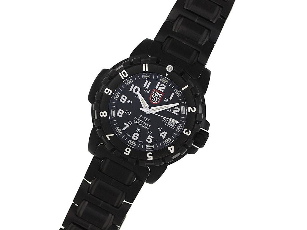 LUMINOX ルミノックス 腕時計 F-117 ナイトホーク 6402 ブラック