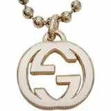 GUCCI　グッチ　インターロッキングGNC　シルバー　約32.2g　2141300452293　【208】