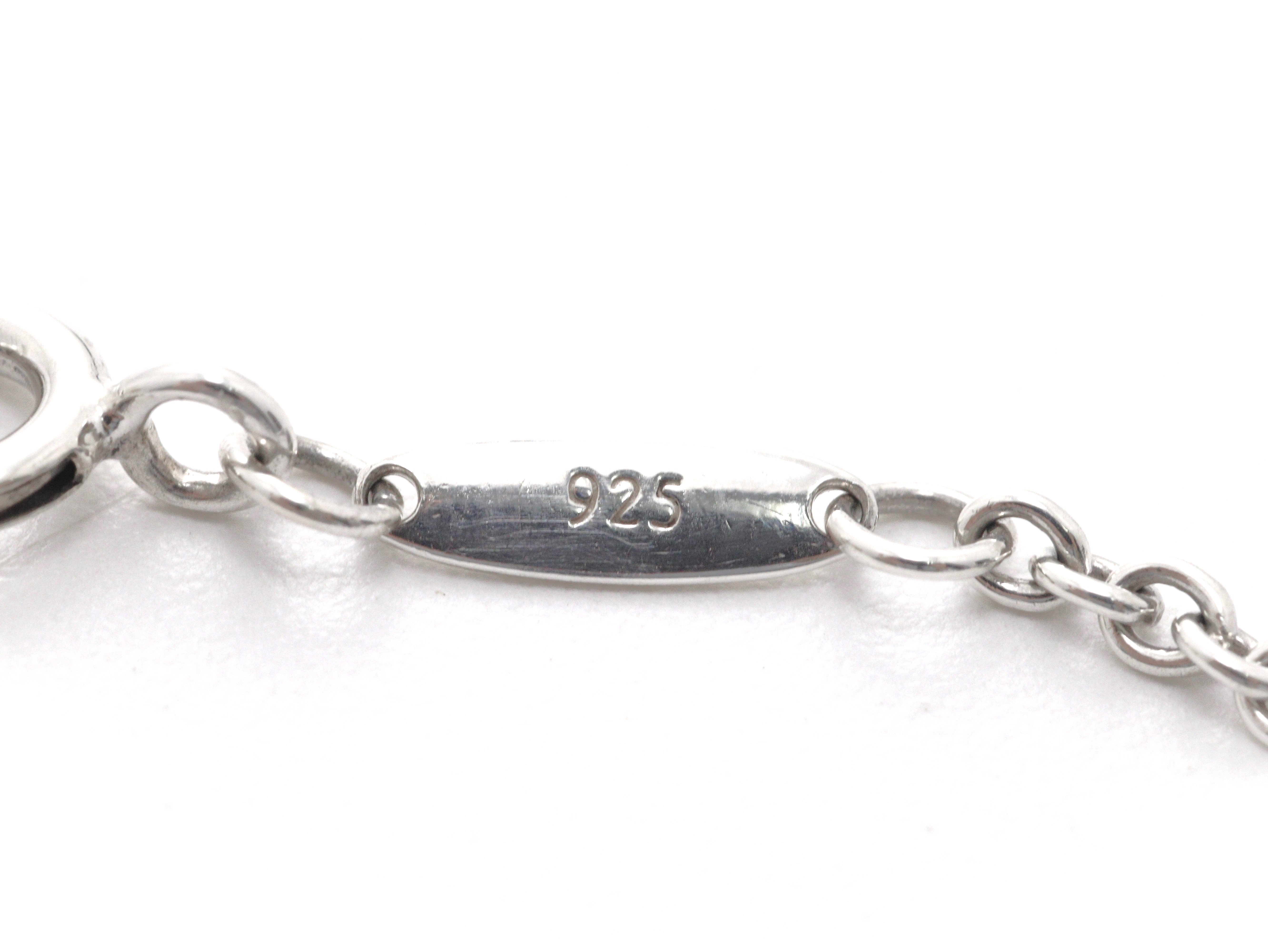 TIFFANY&CO ティファニー オープンハートブレスレット シルバー 2.5g