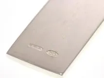 GUCCI グッチ ネックレス Ｇロゴプレート ペンダント 925 シルバー 16.3g【473】