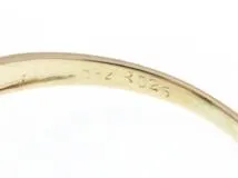 JEWELRY ノンブランドジュエリー ルビー ダイヤモンド リング K18YG R0.25ct D0.14ct 1.8g #12【436】