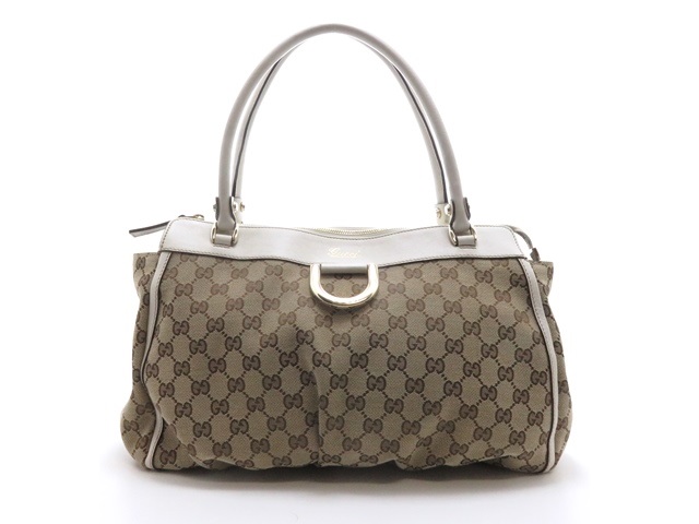 GUCCI グッチ 18988 GGトートバッグ アイボリー/ベージュ GUCCI グッチ 18988 GGトートバッグ アイボリー/ベージュ