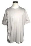 HERMES エルメス ディテール サドルステッチ Tシャツ メンズL グレー コットン H457940 （2143000687739）【200】