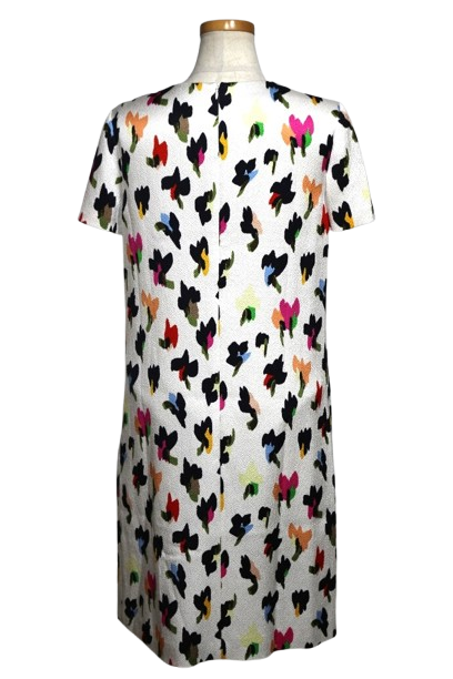 ESCADA エスカーダ ワンピース レディース34 ホワイト マルチ