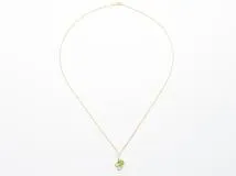 JEWELRY ノンブランドジュエリー ネックレス K18 ペリドット 約1.5g