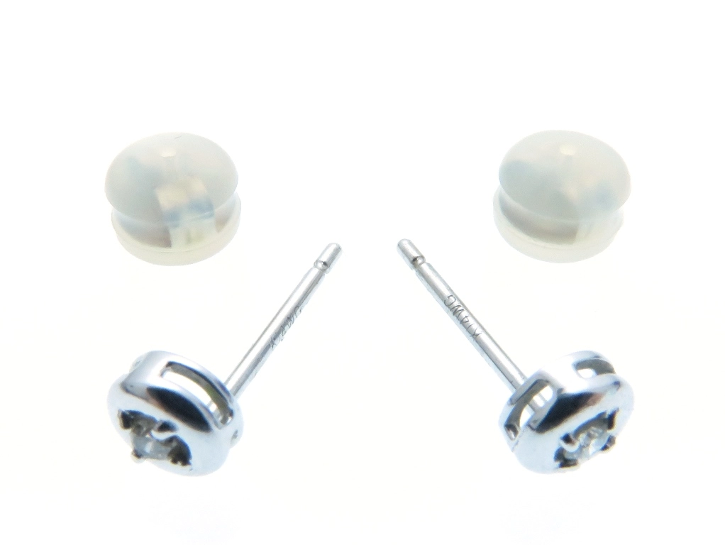 K14 トリプル シニティ ピアス / 14K Triple Signity Earrings