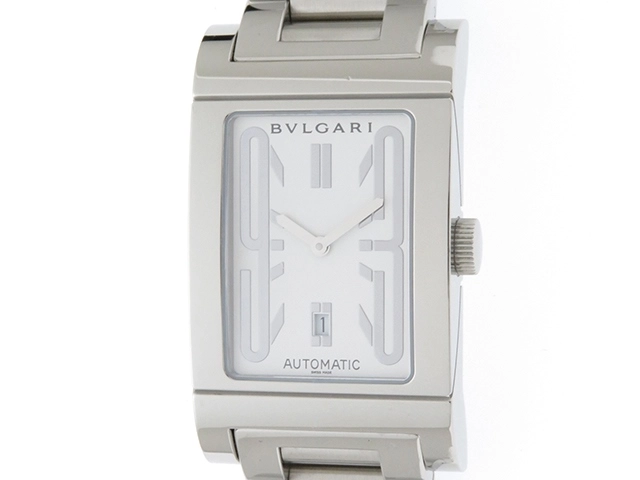 ブルガリ Bvlgari 腕時計　自動巻き　レッタンゴロ RT45S ステンレス