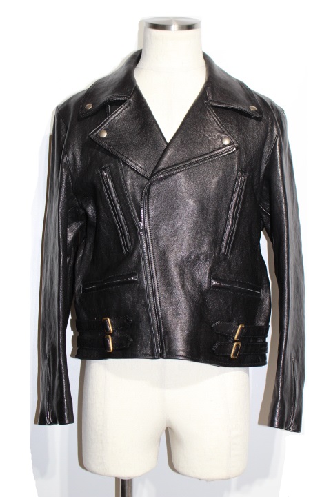GUCCI ブラックレザー ジャケット GUCCI - GUCCI ジップアップ レザー ジャケットの通販 by CYCLE HEARTS