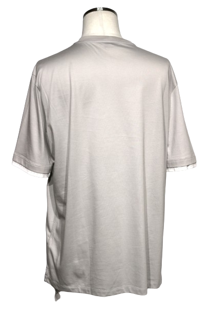 HERMES エルメス ディテール サドルステッチ Tシャツ メンズL