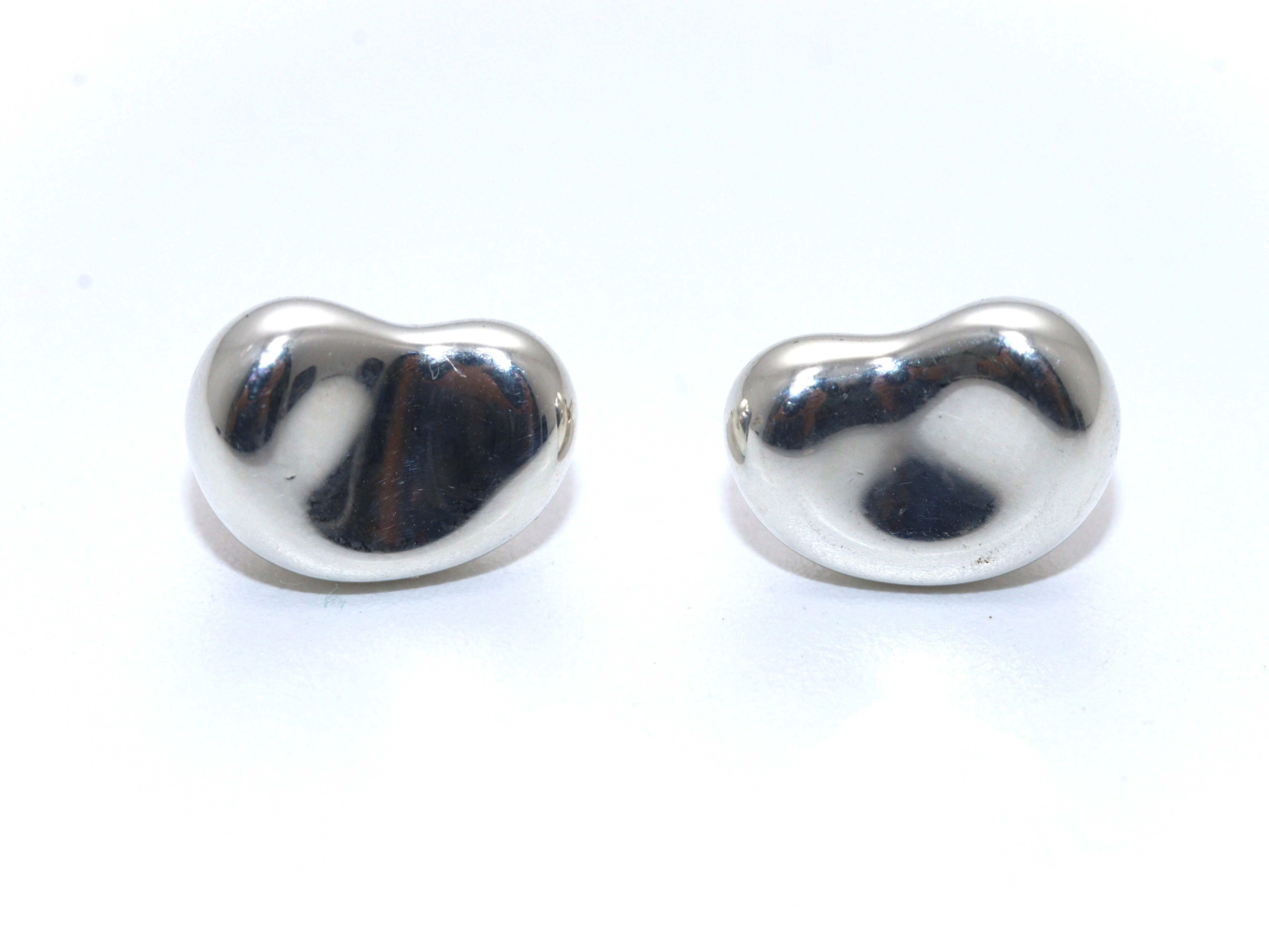 ティファニービーンズピアスシルバー TIFFANY&CO. ティファニー ビーンピアス シルバー 約2.8g