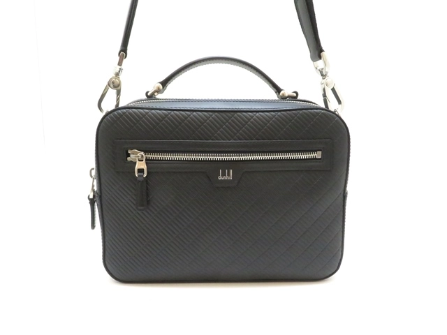 Dunhill ダンヒル コントゥア トップハンドル バッグ Dunhill ダンヒル コントゥア トップハンドル バッグ