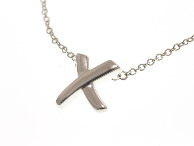 TIFFANY＆CO ティファニー ネックレス X ペンダント SV925 1.6g