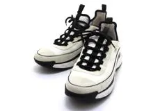 CHANEL シャネル ココマークスニーカー メンズ43（約28cm） ホワイト