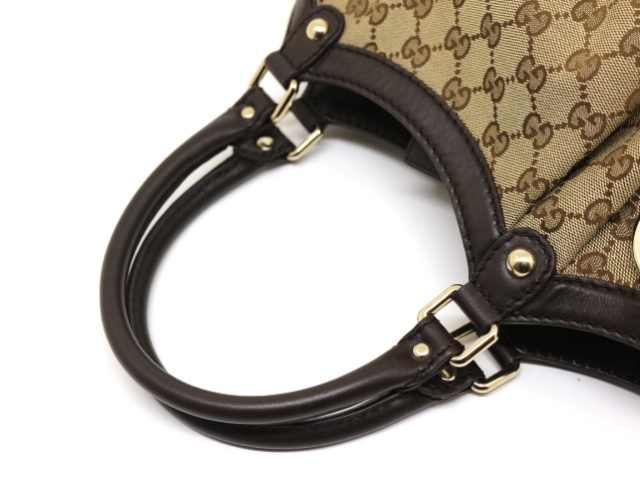 GUCCI グッチ バッグ スーキーGG ハンドバッグ ダークブラウン GUCCI グッチ バッグ スーキーGG ハンドバッグ ダークブラウン