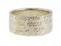 TIFFANY＆CO ティファニー ノーツワイドリング 指輪 SV シルバー 約11g