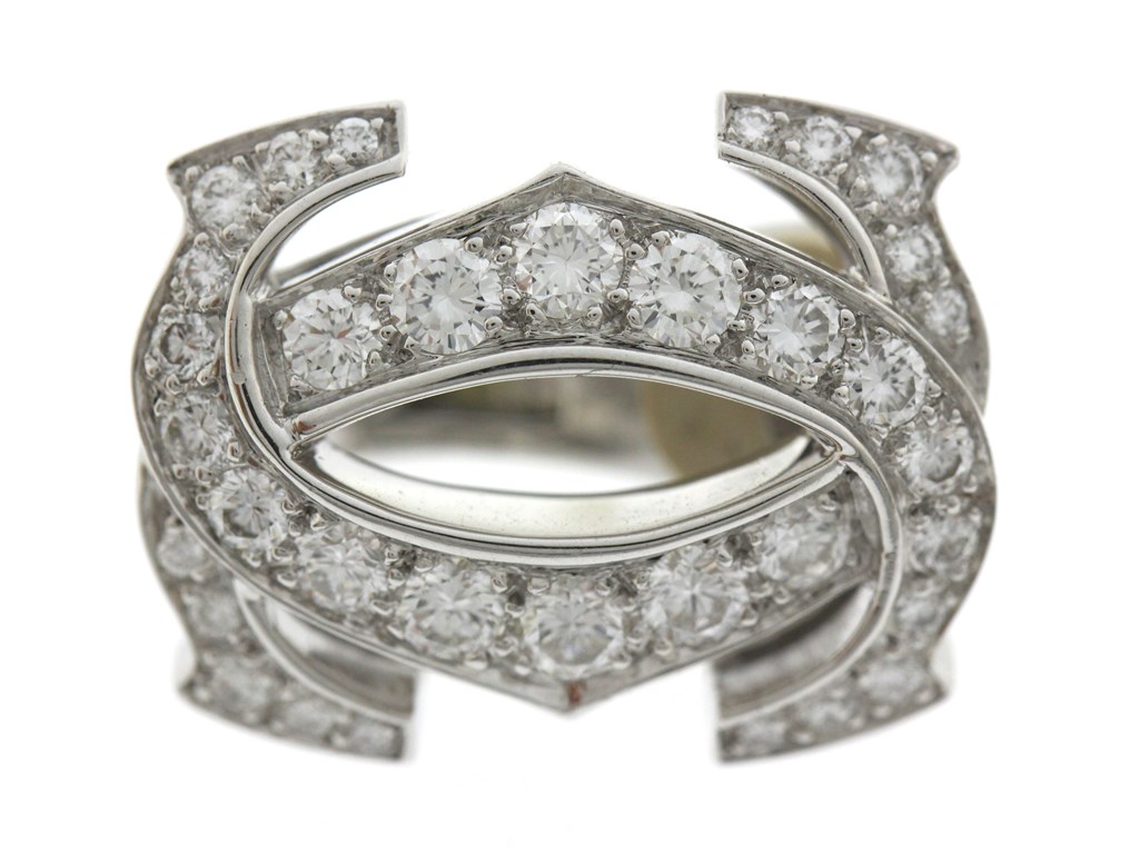 Cartier カルティエ イヤリング ペネロープ2Cイヤリング K18ホワイト  