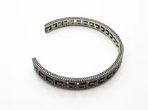 GUCCI グッチ Gキューブバングル SV925 シルバー 約22.3g 約19号 GUCCI グッチ Gキューブバングル SV925 シルバー 約22.3g 約19号