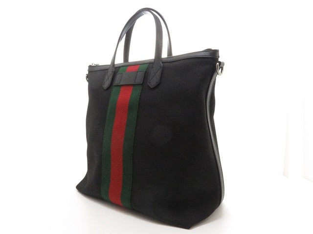 GUCCI グッチ シェリーライン テクノファブリックトート 619751